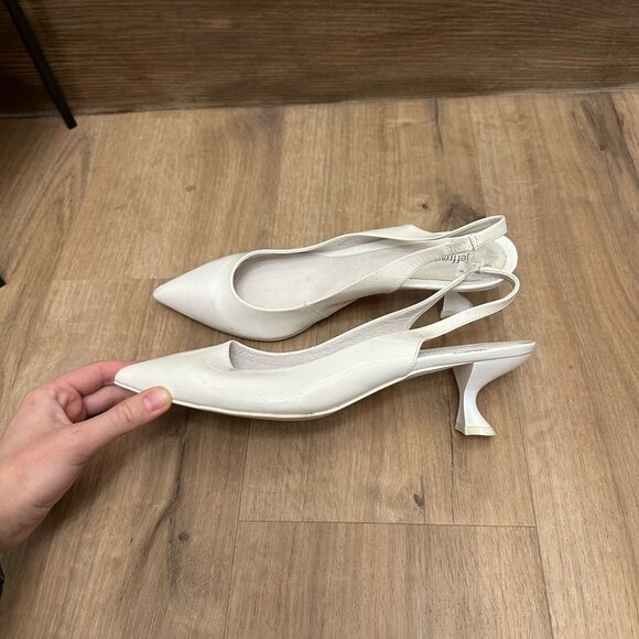 Jeffrey Campbell Talisman Slingback Kitten Heel Pump Size 10 - Picture 1 of 6